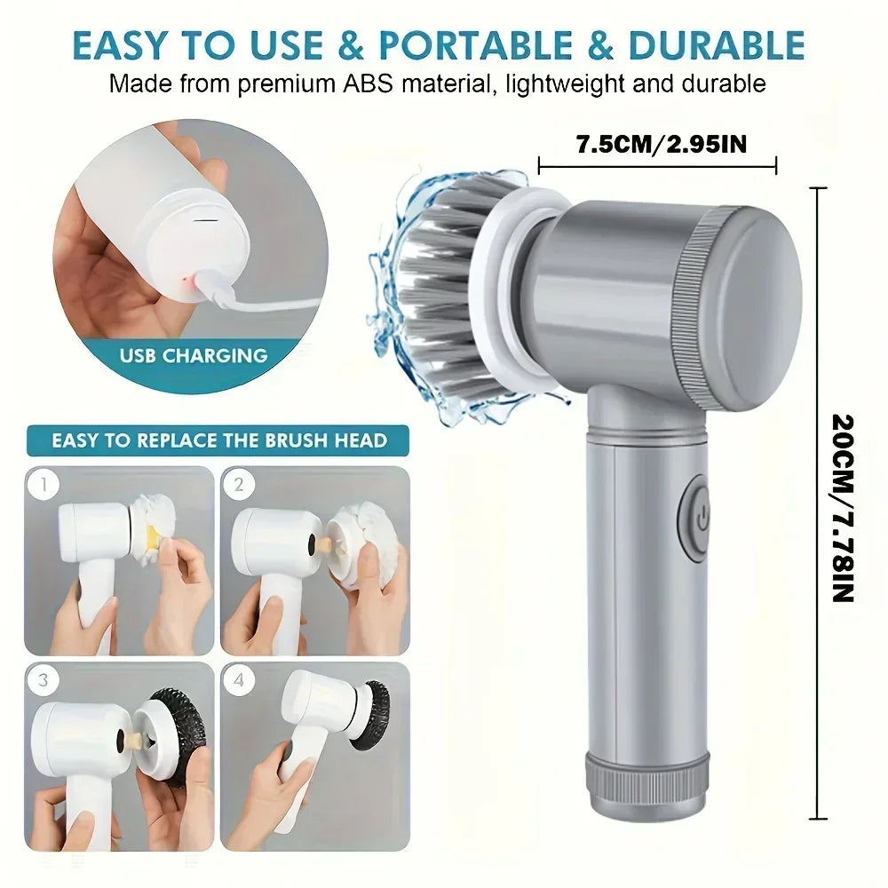 Electric Spin Scrubber Pro