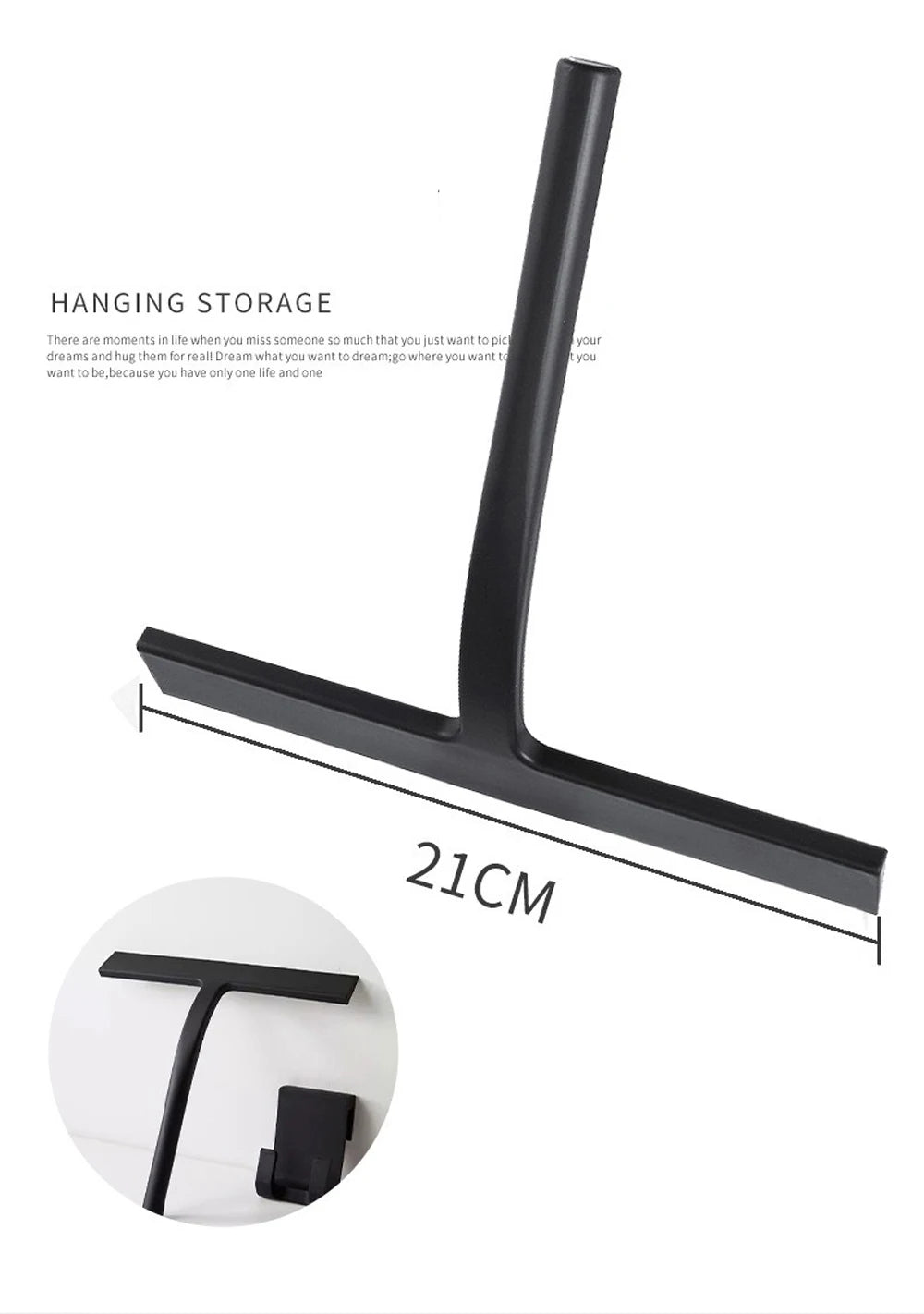 Silicone Shower Squeegee Set