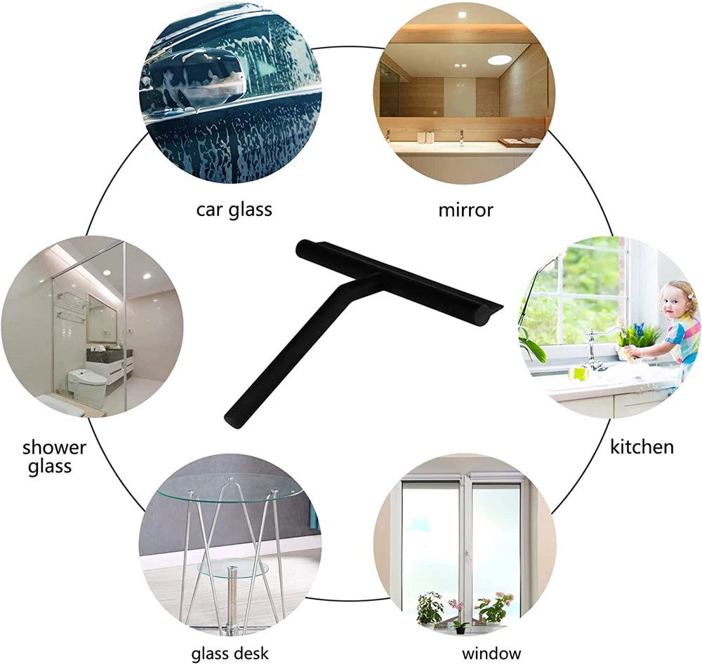 Silicone Shower Squeegee Set