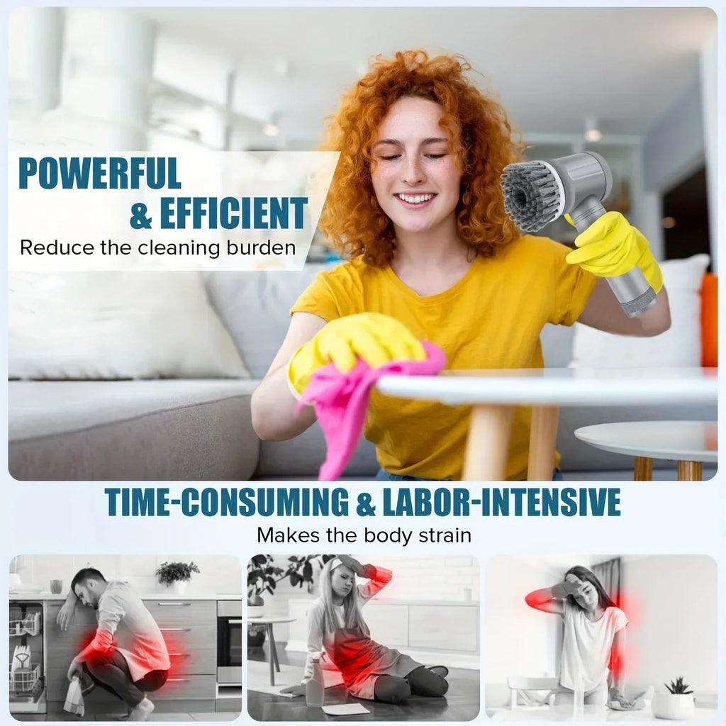 Electric Spin Scrubber Pro