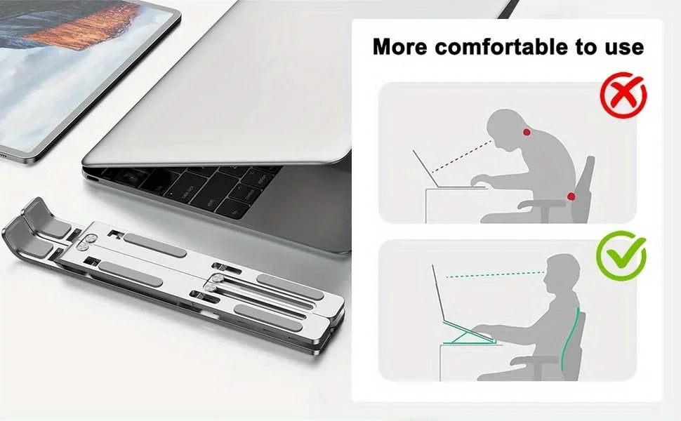 Adjustable Aluminum Laptop Stand