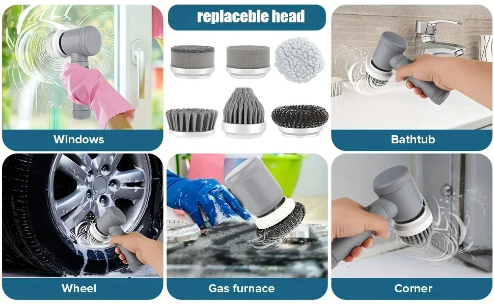 Electric Spin Scrubber Pro