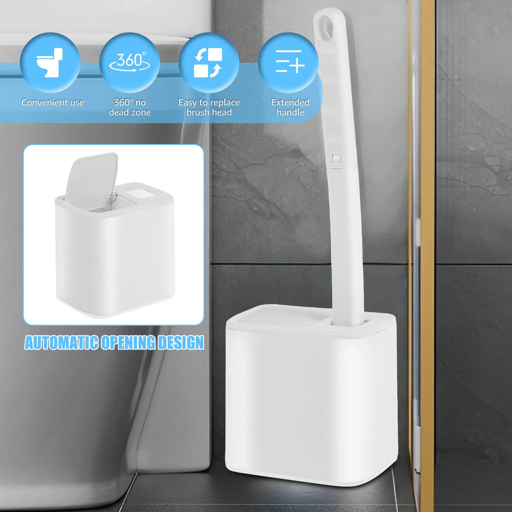 No-Touch Toilet Brush Set
