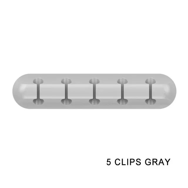Silicone Cable Organizer Clips
