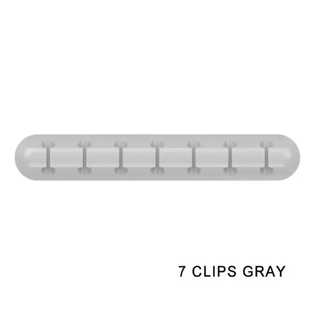 Silicone Cable Organizer Clips